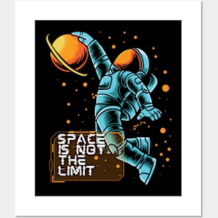 Space is not the limit Posters and Art